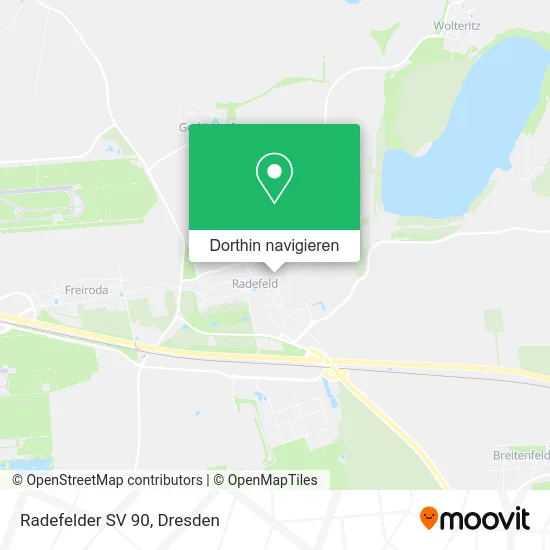 Radefelder SV 90 Karte