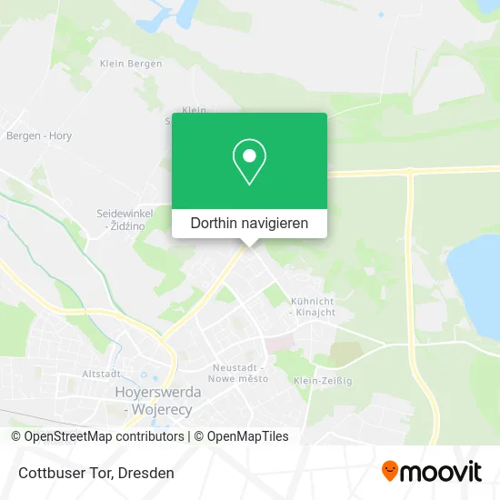 Cottbuser Tor Karte
