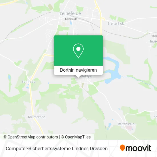 Computer-Sicherheitssysteme Lindner Karte