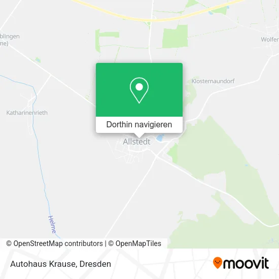Autohaus Krause Karte
