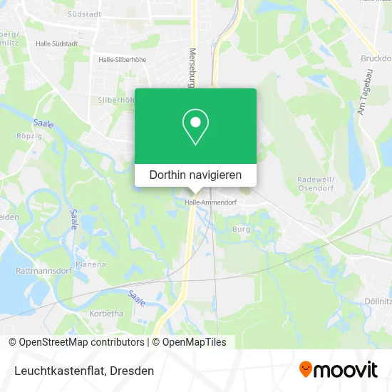 Leuchtkastenflat Karte