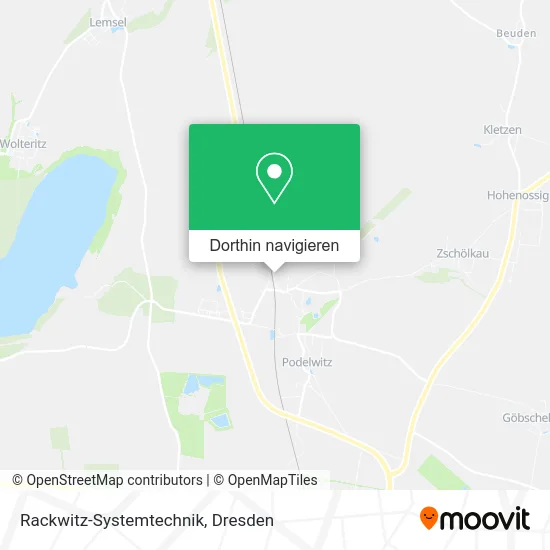 Rackwitz-Systemtechnik Karte