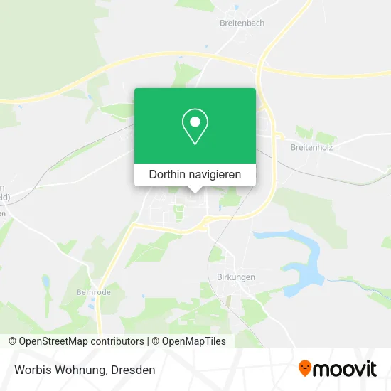 Worbis Wohnung Karte