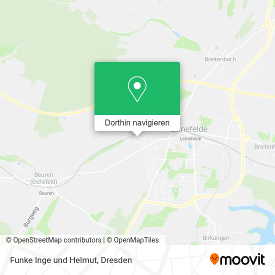 Funke Inge und Helmut Karte