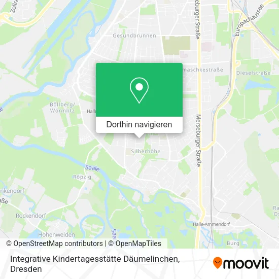 Integrative Kindertagesstätte Däumelinchen Karte