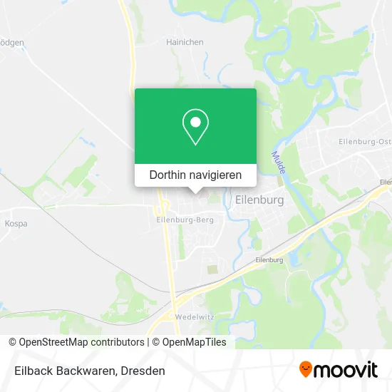 Eilback Backwaren Karte