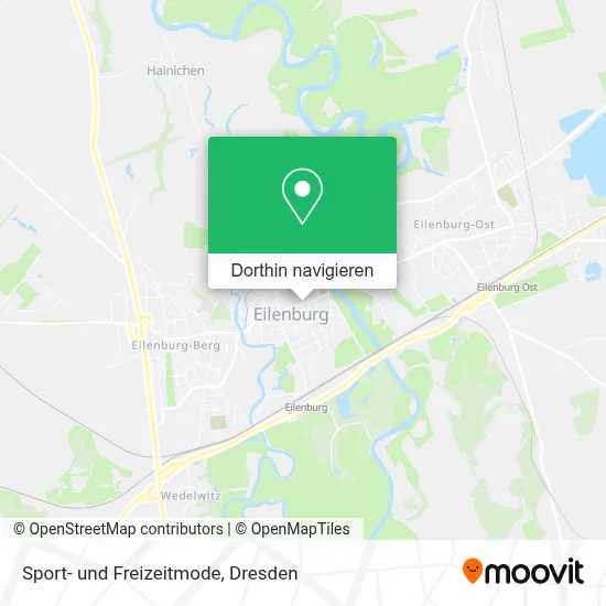 Sport- und Freizeitmode Karte