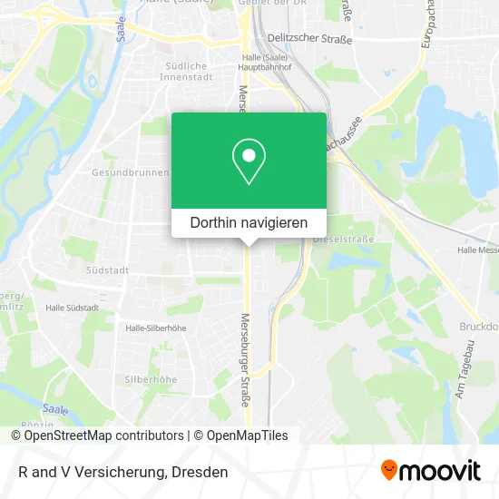 R and V Versicherung Karte