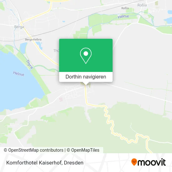 Komforthotel Kaiserhof Karte