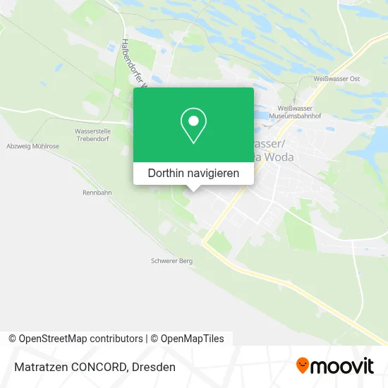 Matratzen CONCORD Karte