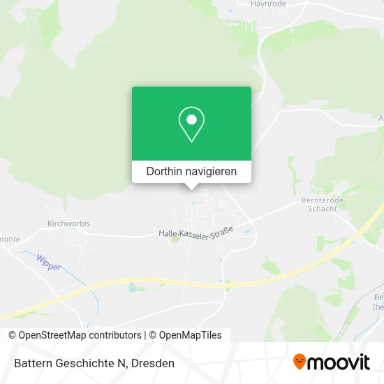 Battern Geschichte N Karte