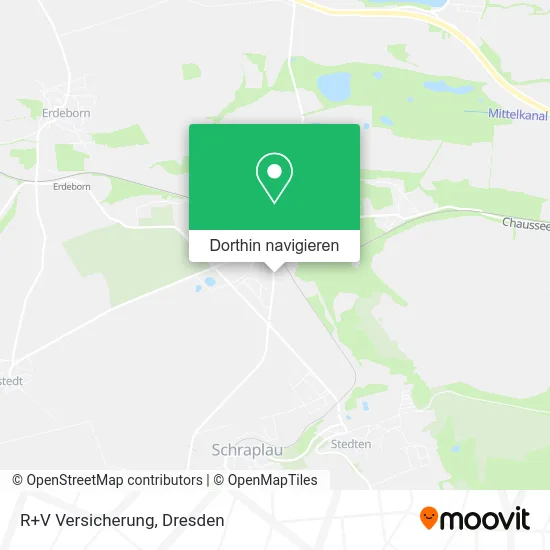 R+V Versicherung Karte