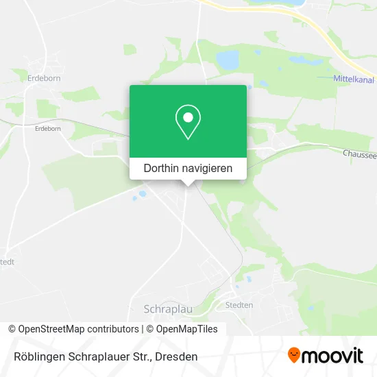 Röblingen Schraplauer Str. Karte