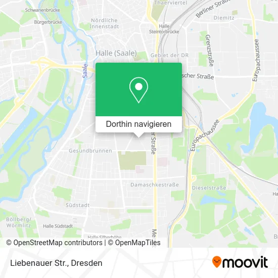 Liebenauer Str. Karte