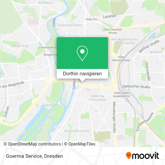 Goerma Service Karte