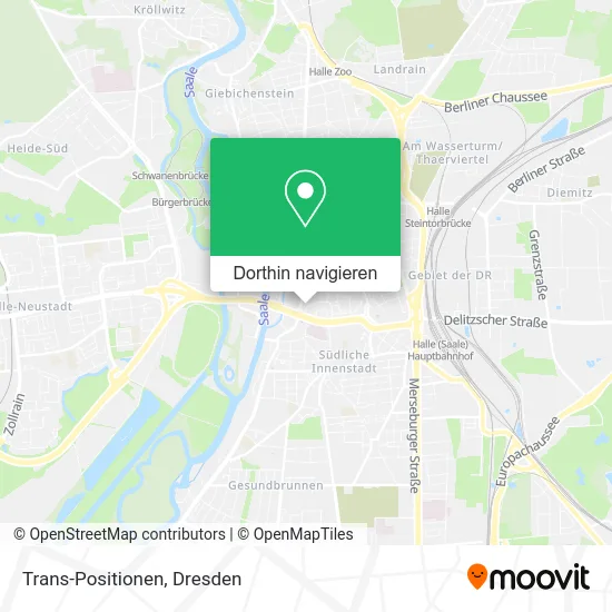 Trans-Positionen Karte