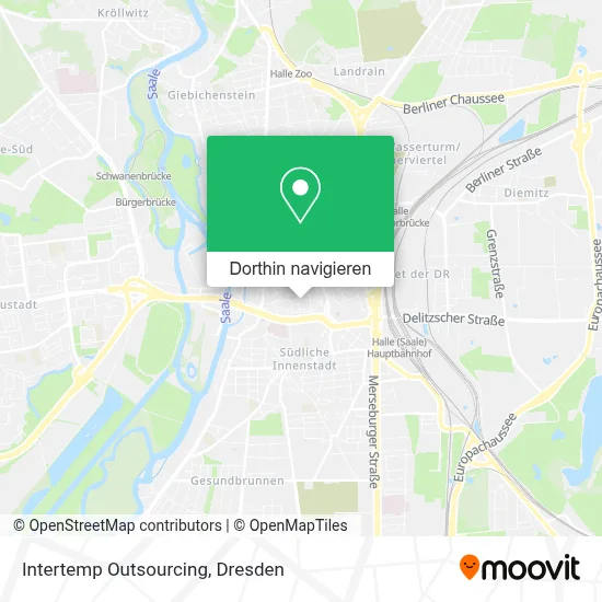 Intertemp Outsourcing Karte