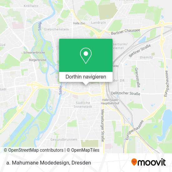 a. Mahumane Modedesign Karte