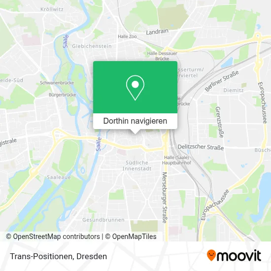 Trans-Positionen Karte