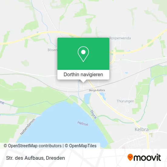 Str. des Aufbaus Karte