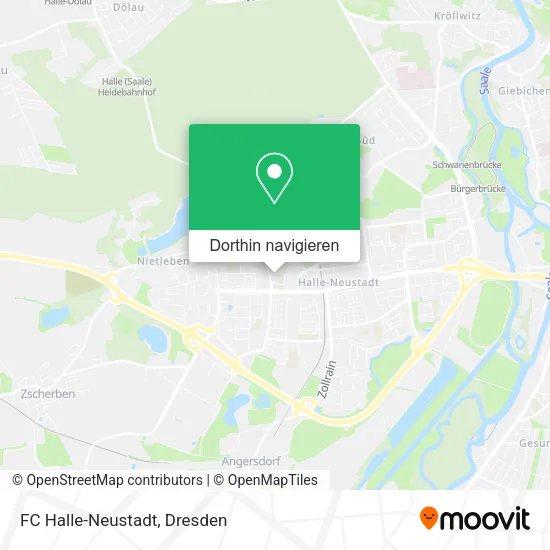 FC Halle-Neustadt Karte