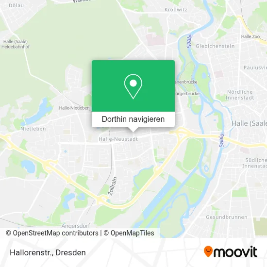 Hallorenstr. Karte