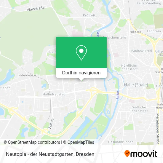 Neutopia - der Neustadtgarten Karte