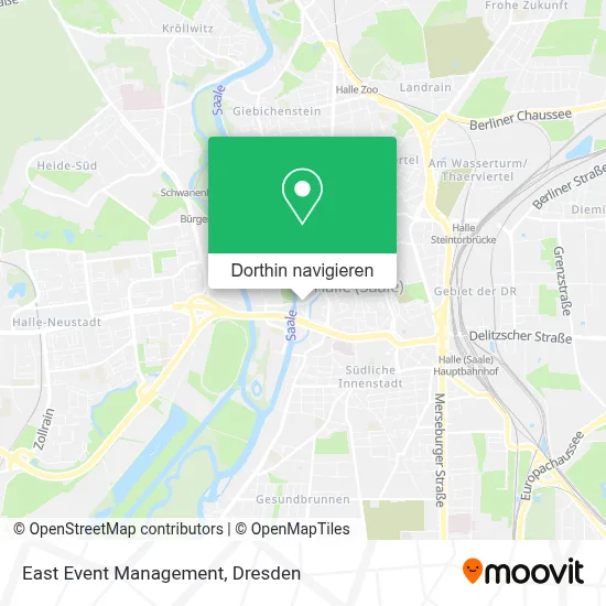 East Event Management Karte