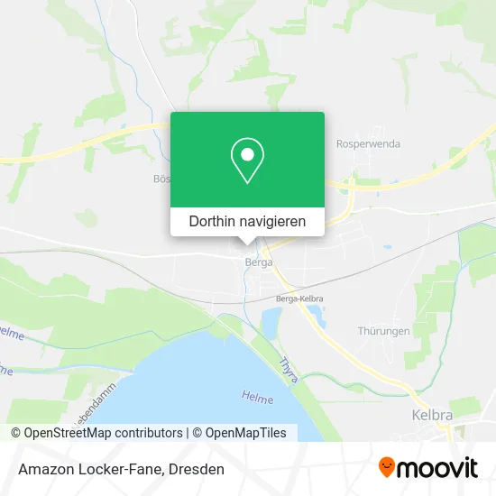 Amazon Locker-Fane Karte