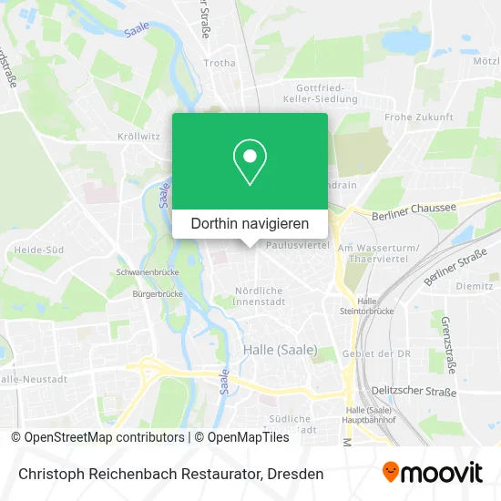 Christoph Reichenbach Restaurator Karte