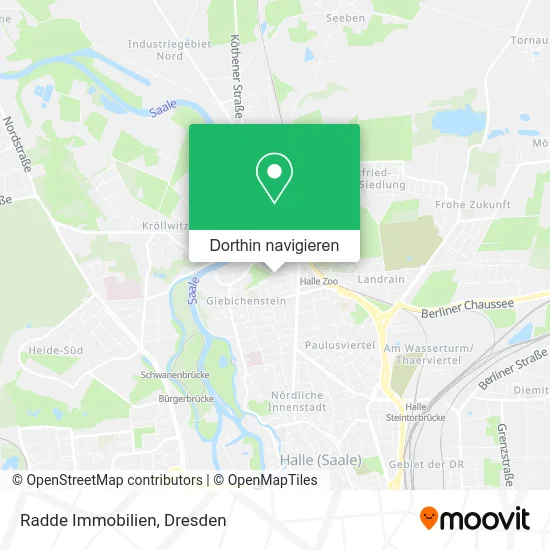 Radde Immobilien Karte