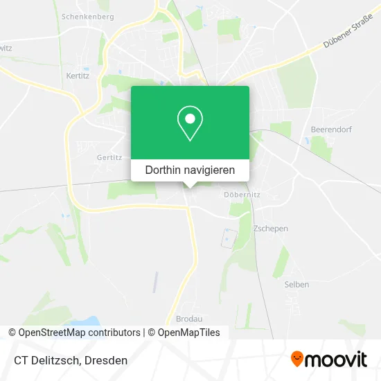 CT Delitzsch Karte