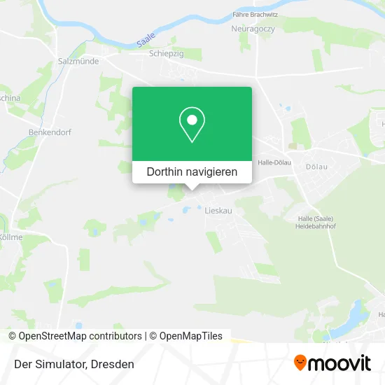 Der Simulator Karte