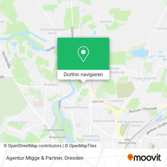 Agentur Migge & Partner Karte