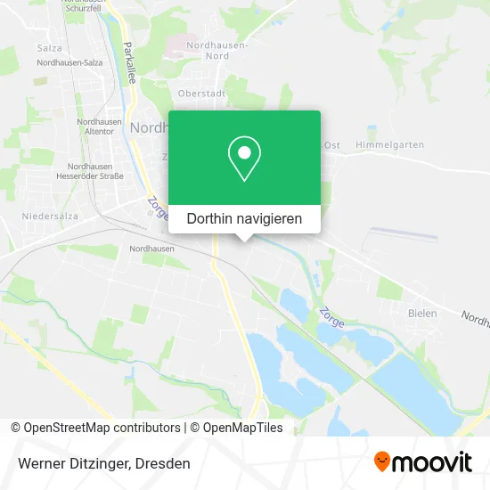 Werner Ditzinger Karte