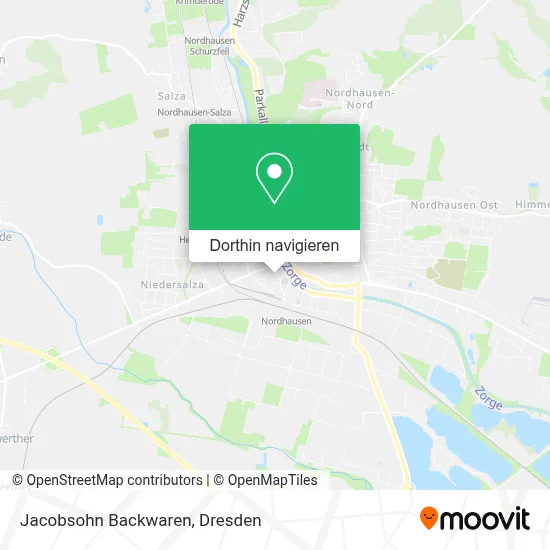 Jacobsohn Backwaren Karte