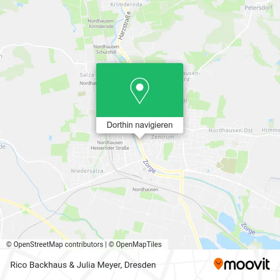 Rico Backhaus & Julia Meyer Karte