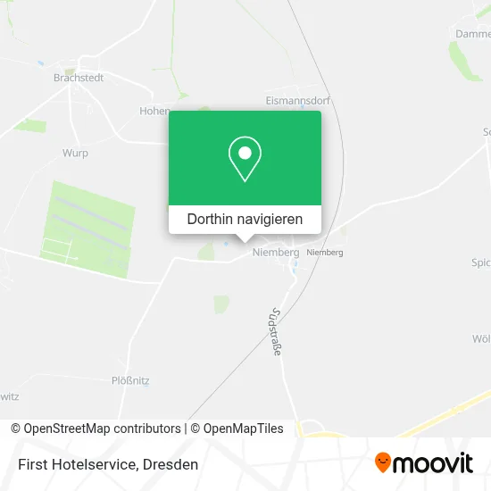 First Hotelservice Karte