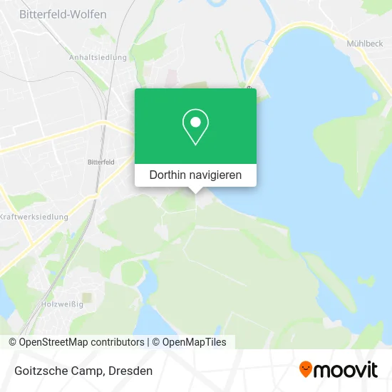 Goitzsche Camp Karte