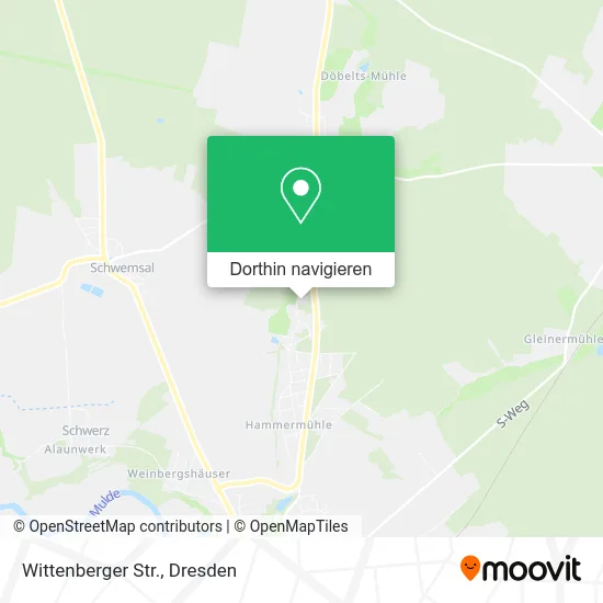 Wittenberger Str. Karte