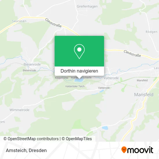 Amsteich Karte