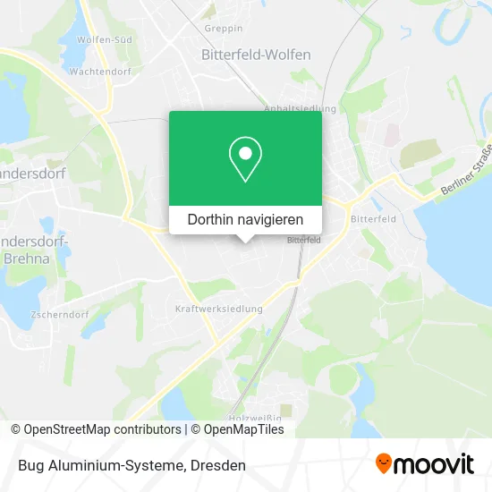 Bug Aluminium-Systeme Karte