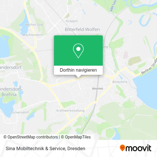 Sina Mobiltechnik & Service Karte