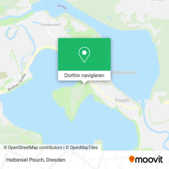 Halbinsel Pouch Karte