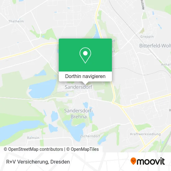 R+V Versicherung Karte