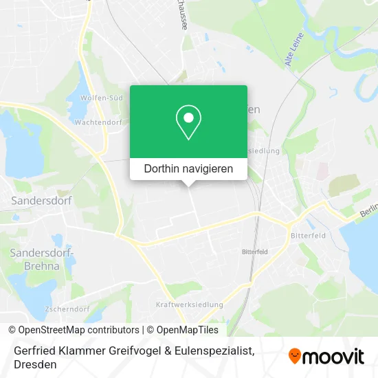 Gerfried Klammer Greifvogel & Eulenspezialist Karte