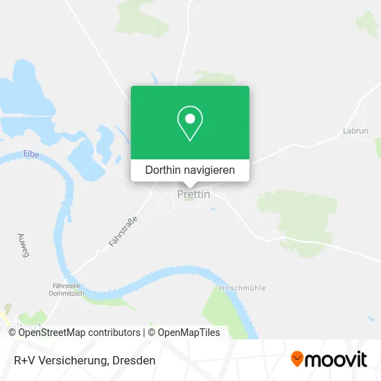 R+V Versicherung Karte