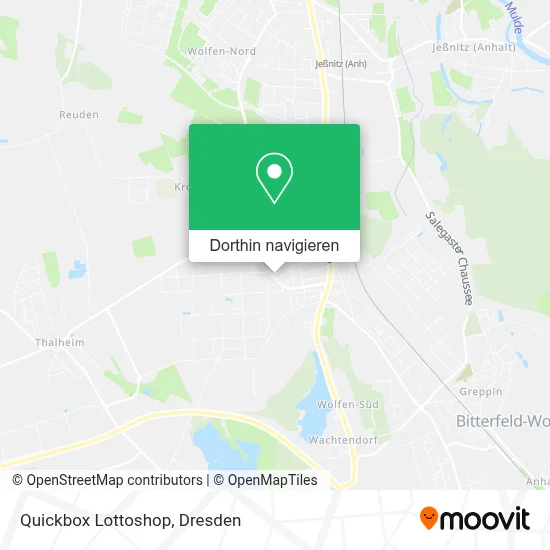 Quickbox Lottoshop Karte