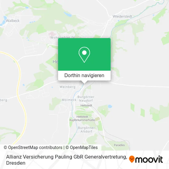 Allianz Versicherung Pauling GbR Generalvertretung Karte