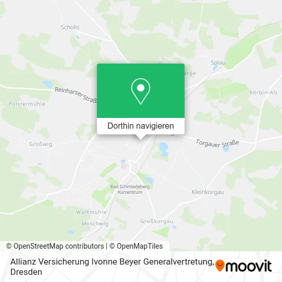 Allianz Versicherung Ivonne Beyer Generalvertretung Karte